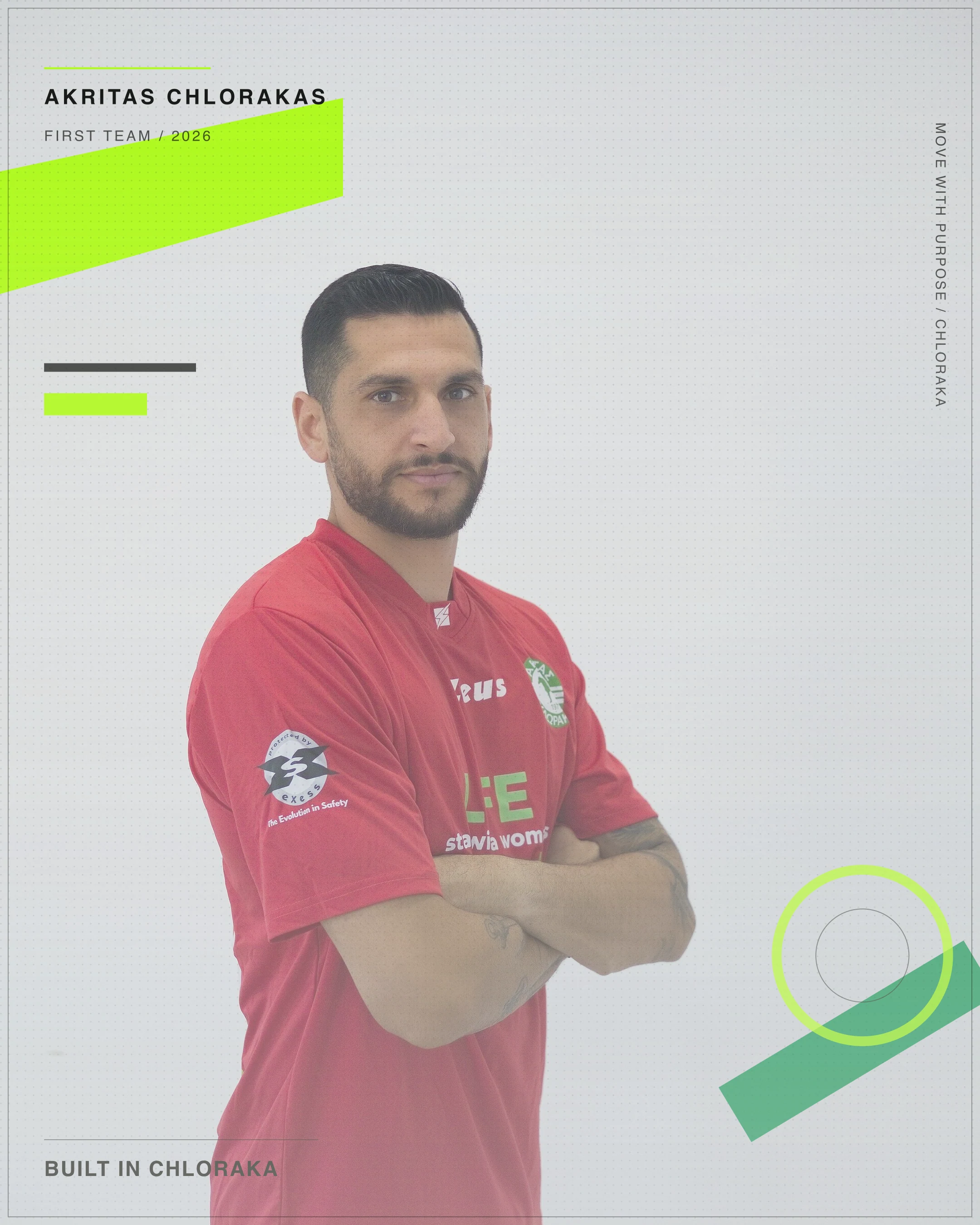Lenos Sofroniou in official Akritas player hero artwork